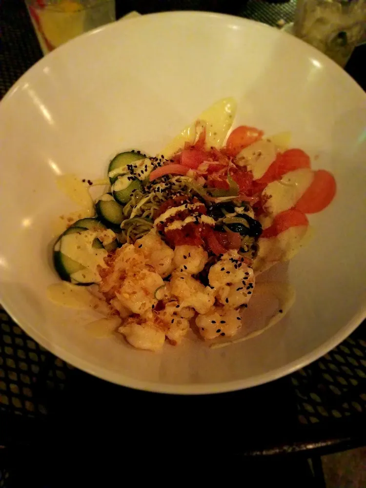 Firecracker Shrimp Asian Slaw Pacific Rim Sauce