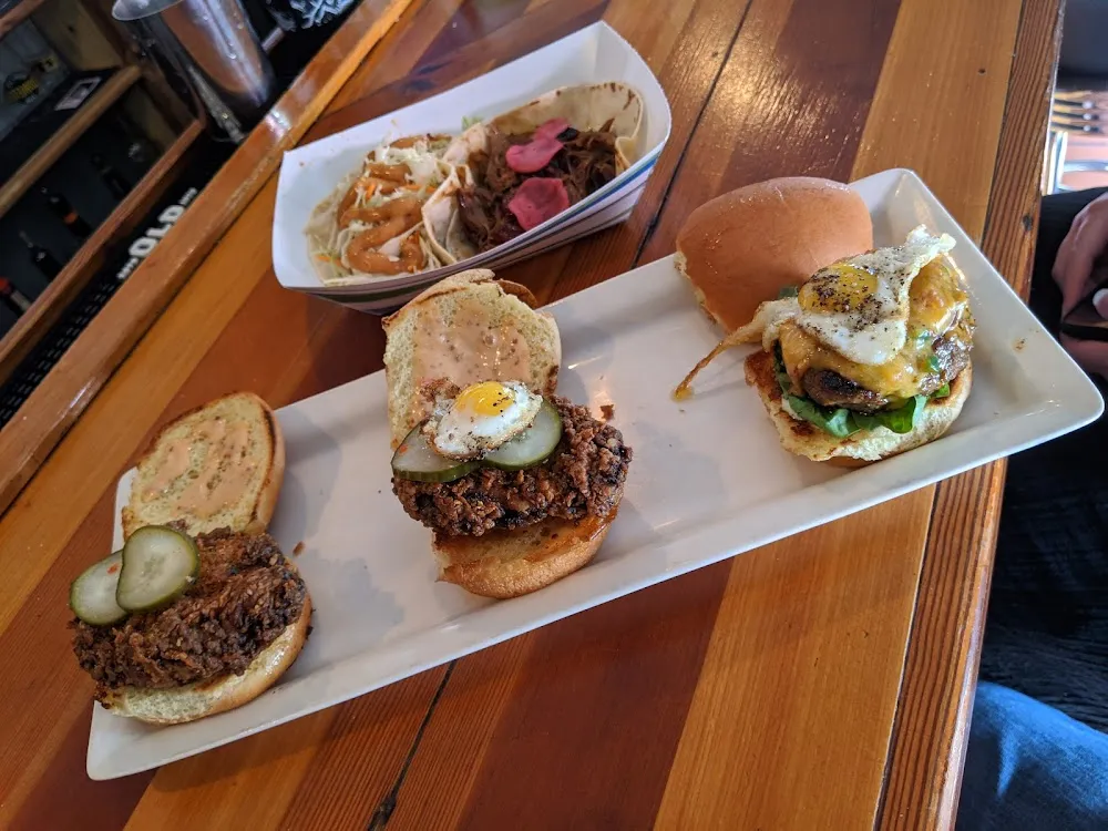Wagyu Beef Slider Green Curry Buttermilk Chicken Sliders
